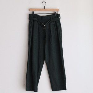 The Korner Emerald Green Knit Trousers
